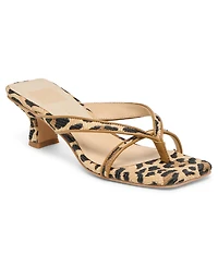 Dolce Vita Women's Brevel Thong Low Block Heel Dress Sandals