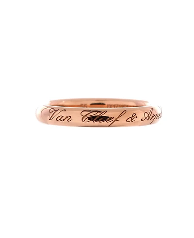 Pre-Owned Van Cleef & Arpels Tendrement Signature Wedding Band Ring