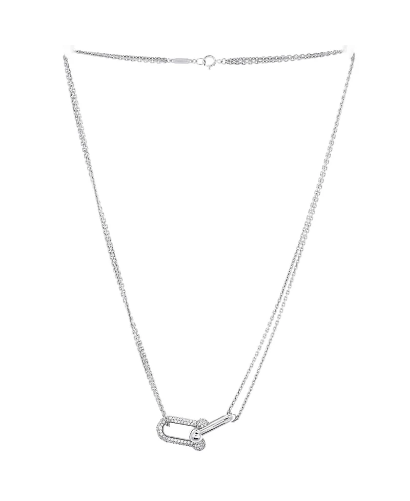 Pre-Owned Tiffany & Co. HardWear Double Link Pendant Necklace