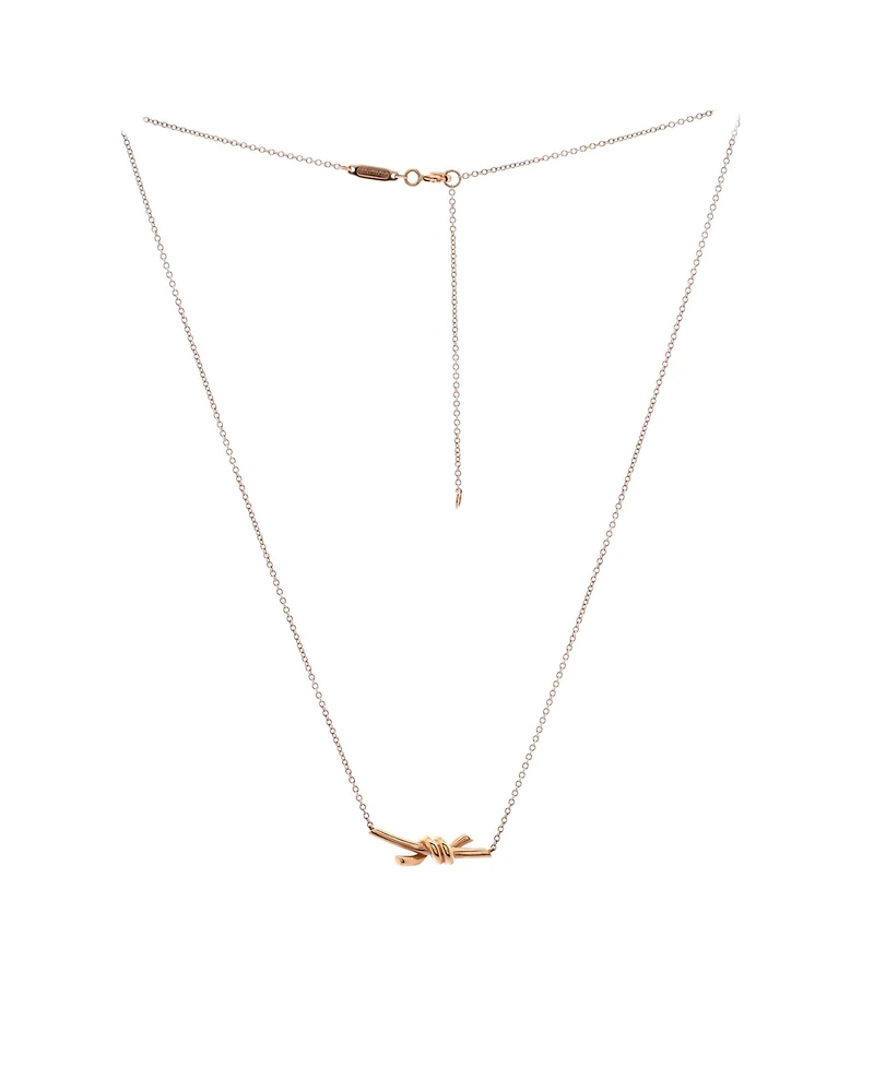 Pre-Owned Tiffany & Co. Knot Pendant Necklace