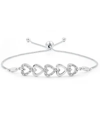 Macy's Diamond Bracelet (1/6 ct. t.w.) in Sterling Silver