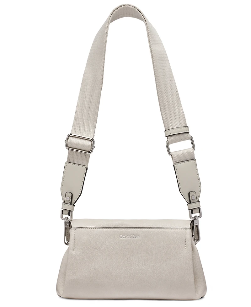 Macy's Kala Metal Lock Crossbody Bag