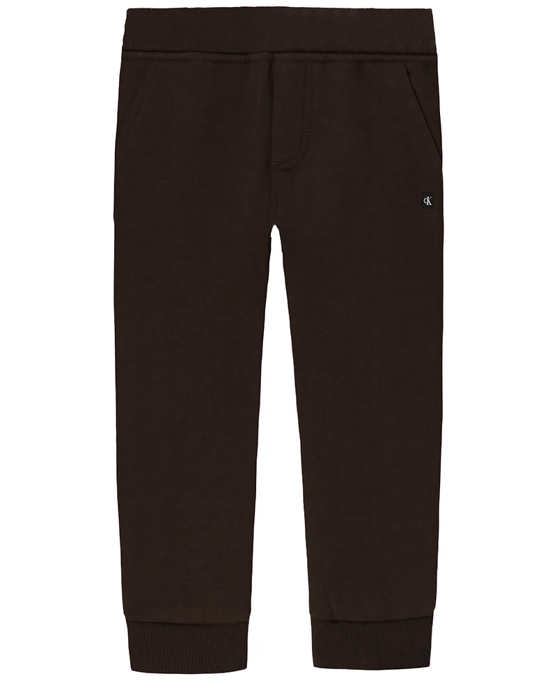 Calvin Klein Boys 2T-7 3-Piece Full-Zip Vest, Hoodie and Joggers Set
