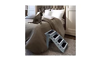 Petmaker 4-Step Foldable Dog Stairs, Gray