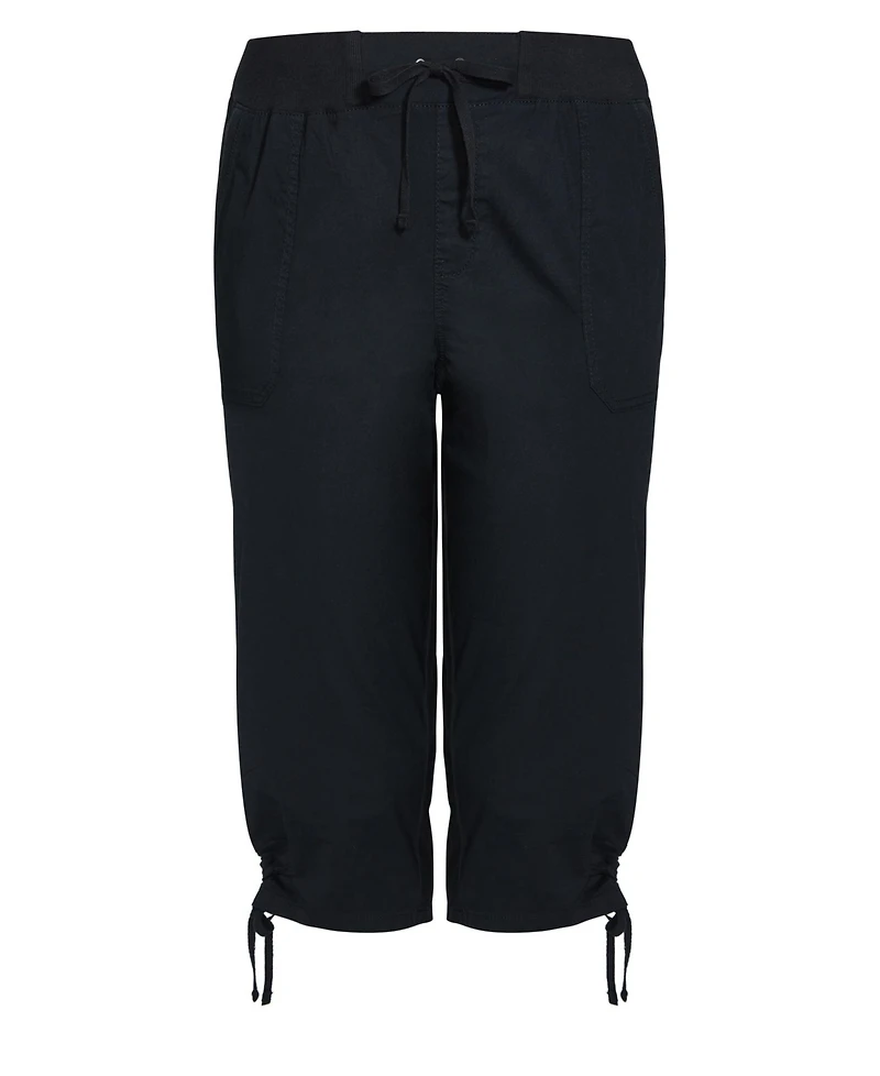 Avenue Women's Cotton Cinch Capri