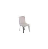 Porter Designs Enna Solid Wood Dining Chair, Cream (Set of 2)