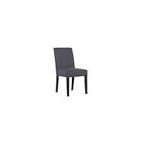 Porter Designs Enna Solid Wood Dining Chair, Gray (Set of 2)