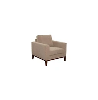 Porter Designs Annie Wood Trim Chair, Cream