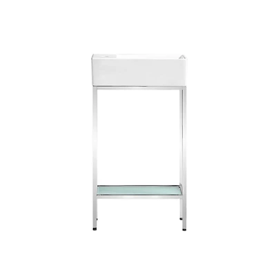 Swiss Madison Pierre Single, Freestanding, Open Shelf