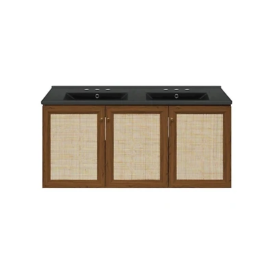 Swiss Madison 48" Wall-Mounted Bathroom Vanity