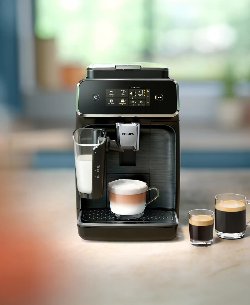 Philips 2300 Fully Automatic Espresso Machine with LatteGo Milk Frother