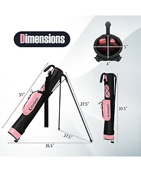 Golf Stand Bag Lightweight Golf Bag for The Driving Range