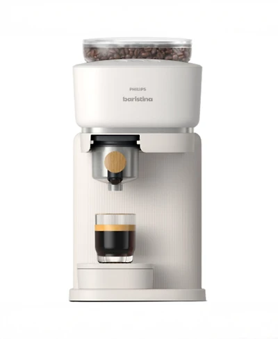 Philips Baristina Automatic Espresso Machine with Ash Wood Portafilter