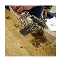 JessEm 08355 3/8" Stainless Dowelling Jig with Angle