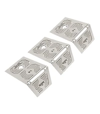 JessEm 07515 6 Piece Stainless Steel Saddle Square Set Precision Measuring Tools for Accurate Layout and Marking