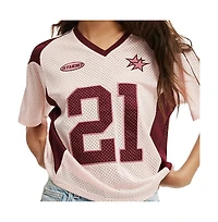 Cotton On Women's V Neck Regular Cropped Graphic Tee