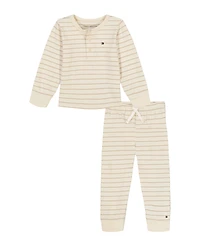 Tommy Hilfiger Baby Boys 2-Piece Top and Joggers Set
