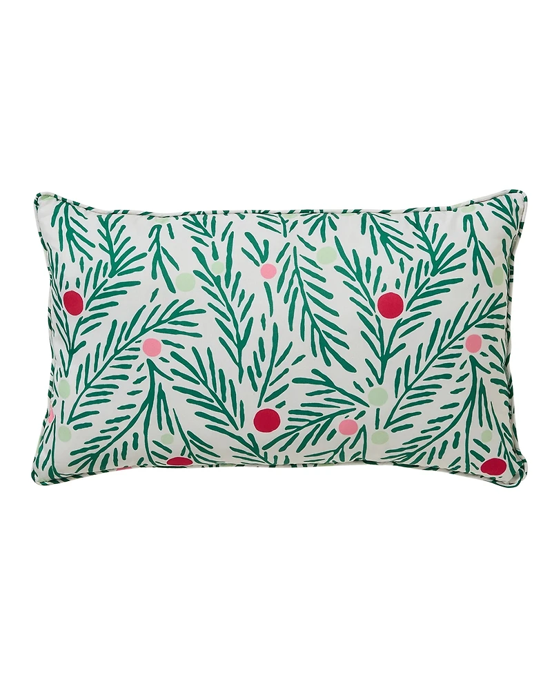 Hallmark Green Branches Holiday 4-Pc. Comforter Set