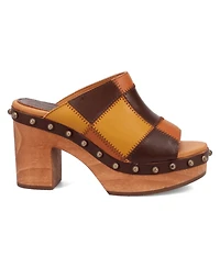 Dingo Women's Mosaic Wooden Sandal