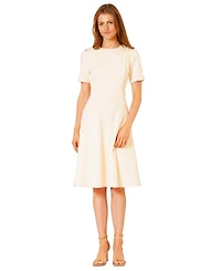 julia jordan Women's Short-Sleeve Knit Dress