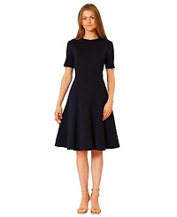julia jordan Women's Short-Sleeve Knit Dress