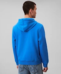 Calvin Klein Men's Monogram Logo Fleece Hoodie