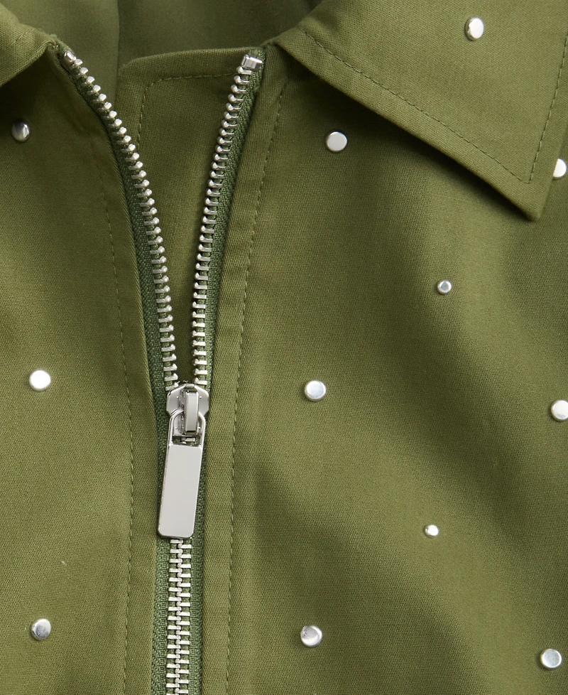 I.n.c. International Concepts Women's Studded Utility Jacket, Macy's Exclusive