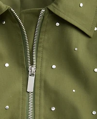 I.n.c. International Concepts Women's Studded Utility Jacket, Macy's Exclusive
