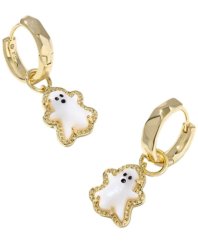 Kendra Scott Imitation Pearl Ghost Huggie Earrings