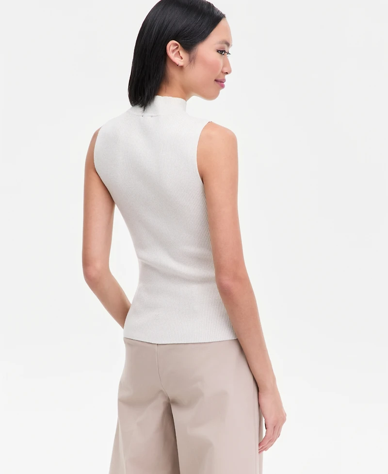 I.n.c. International Concepts Women's Shine-Knit Sleeveless Sweater, Macy's Exclusive