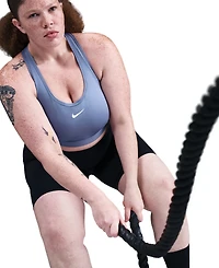 Nike Plus Active Medium-Support Padded Logo Sports Bra