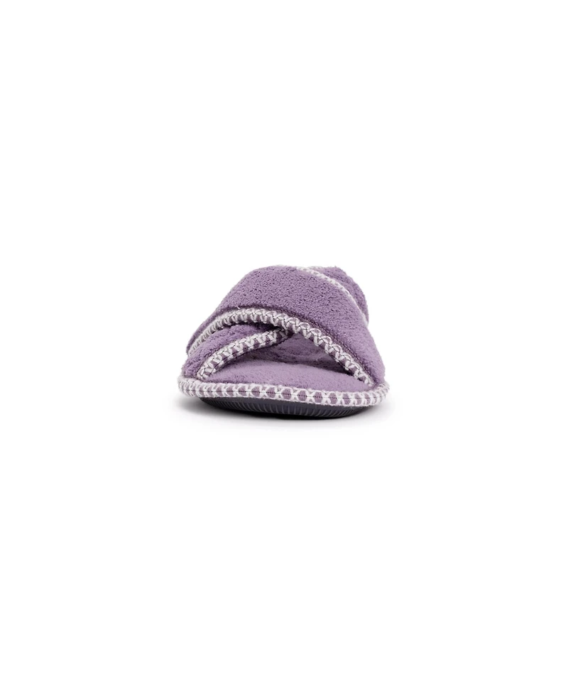 Muk Luks Women's Ada Crossband Slipper