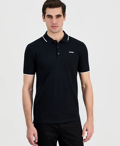Hugo Boss Men's Dinoso Contrast-Tip Polo Shirt