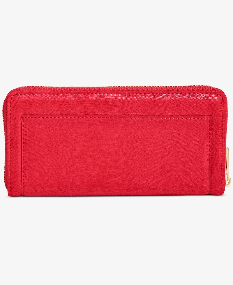 On 34th Angii Solid Zip-Around Wallet