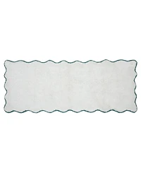 Vcny Home Scallop Cotton Bath Runner, 24" x 60"