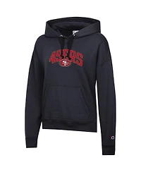 Champion Women's Black San Francisco 49ers Powerblend Hoodie
