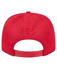 New Era Men's Scarlet Ohio State Buckeyes Script Performance Rope 9SEVENTY Adjustable Hat