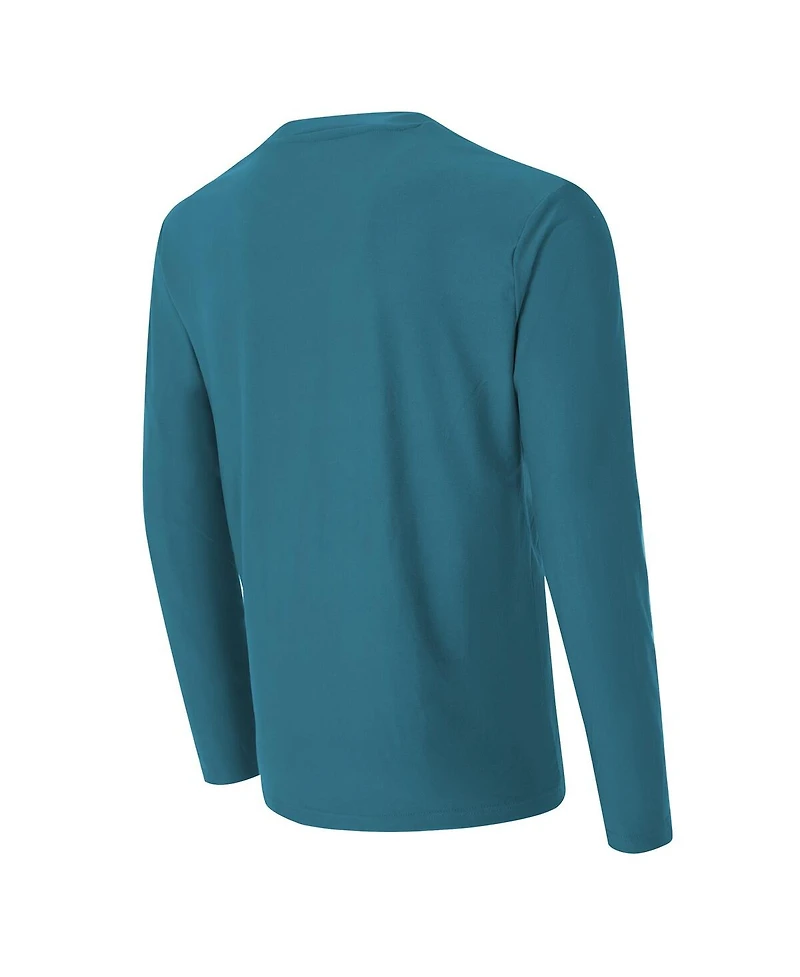 Concepts Sport Men's 2-Piece Midnight Green Philadelphia Eagles Chestnut Long Sleeve Top and Pants Set