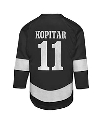 Outerstuff Big Boys and Girls Anze Kopitar Black Los Angeles Kings Alternate Replica Jersey