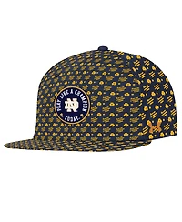 Under Armour Men's Navy Notre Dame Fighting Irish Gameday ArmourFuse Snapback Hat