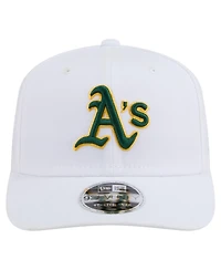 New Era Men's White Athletics Coolera 9SEVENTY Adjustable Hat