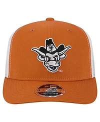 New Era Men's Texas Orange Texas Longhorns Team 9SEVENTY Coolera Trucker Adjustable Hat