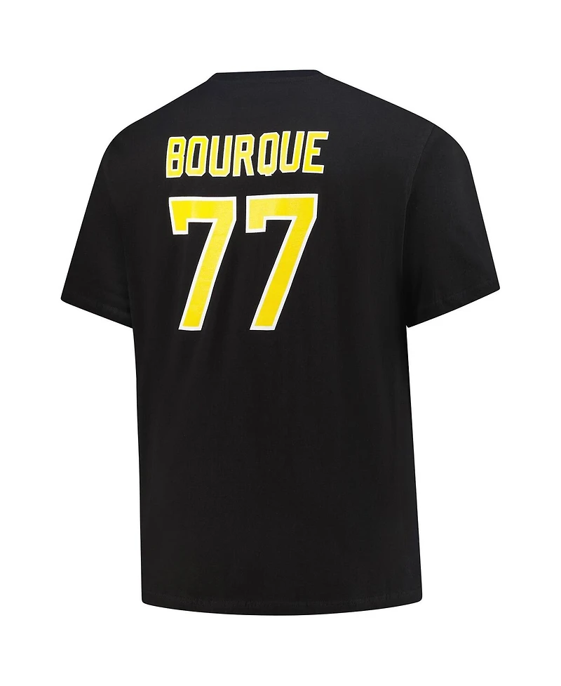 Mitchell & Ness Men's Ray Bourque Black Boston Bruins Big Tall Name Number T-Shirt