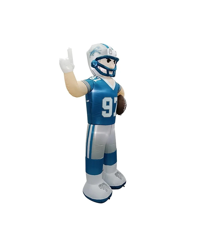 Logo Brands Detroit Lions Inflatable Yard Mascot