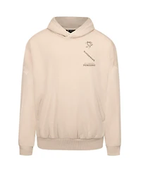 LevelWear Men's Cream Pittsburgh Penguins Contact Stamp Pullover Hoodie