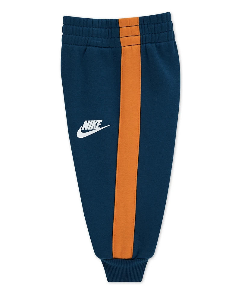 Nike Baby Boys Crewneck Sweatshirt and Pant, 2-Piece Set