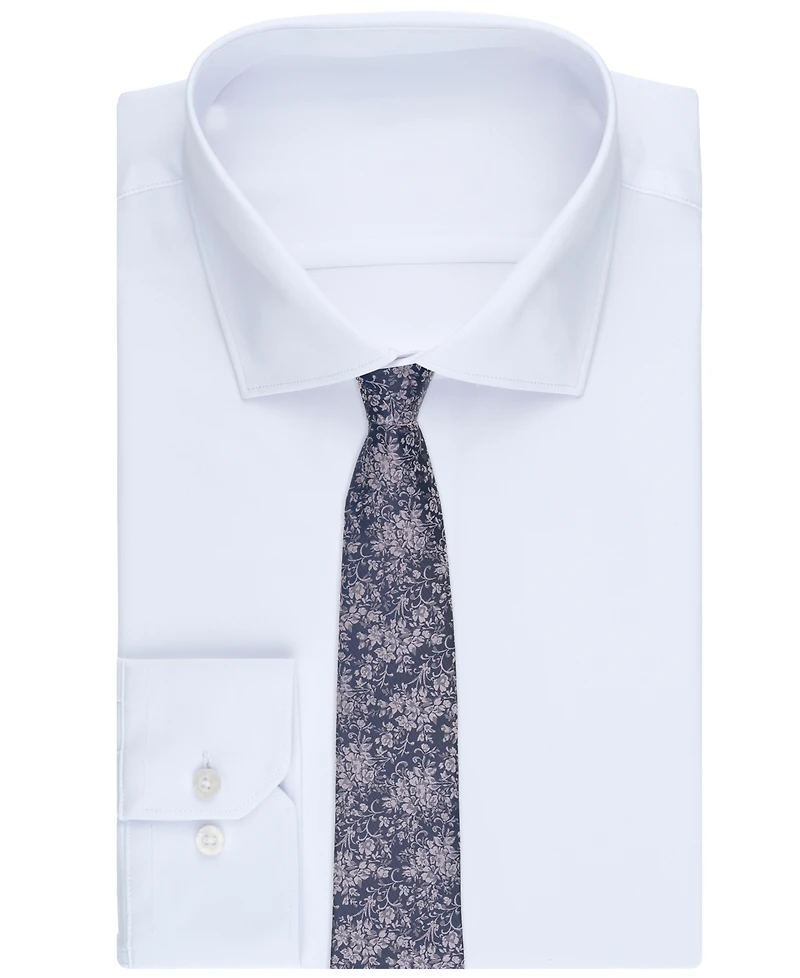Michael Kors Men's Dorado Floral Pattern Classic Tie