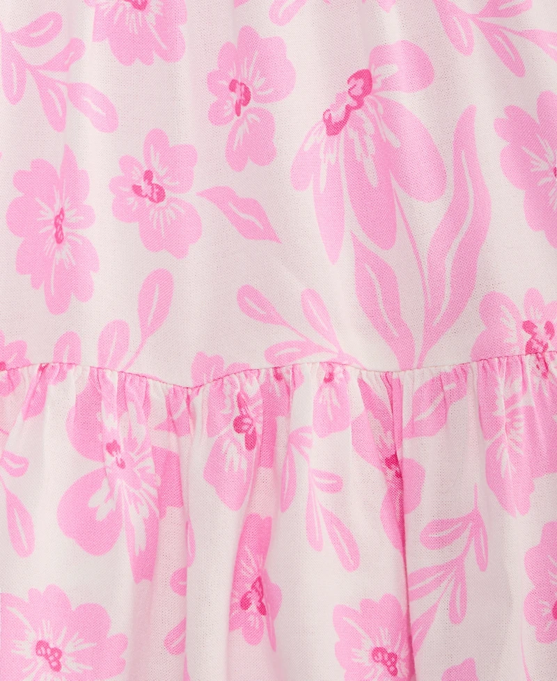 Epic Threads Toddler Girls' 2T-4T Floral-Print Smocked Dress, Macy's Exclusive