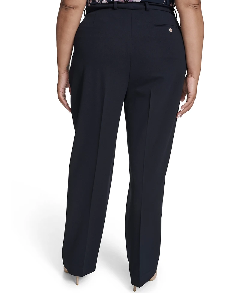 Calvin Klein Plus High Waist Modern Fit Pants