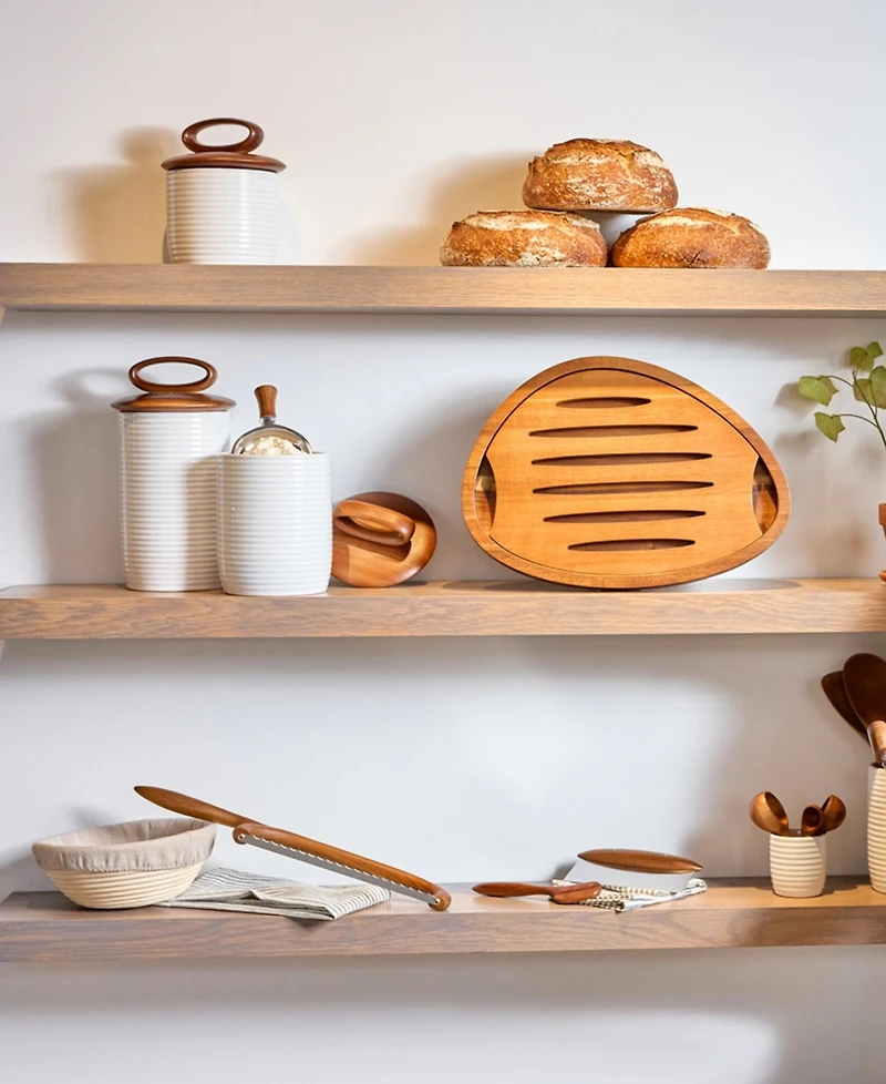 Nambe Breaking Bread Large Canister